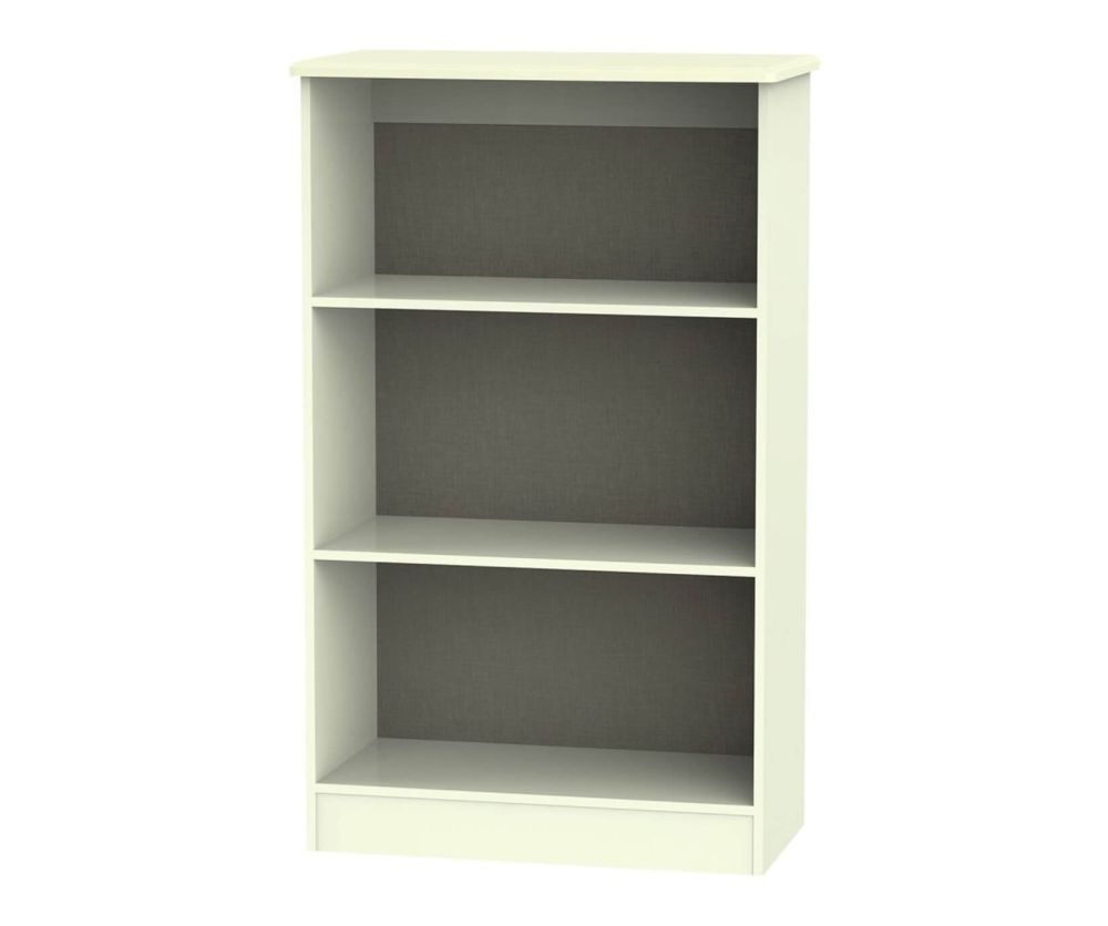 Welcome Furniture Warwick Cream Bookcase - 2 Shelves