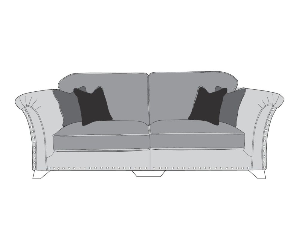 Buoyant Upholstery Weston Standard Back Modular 4 Seater Sofa