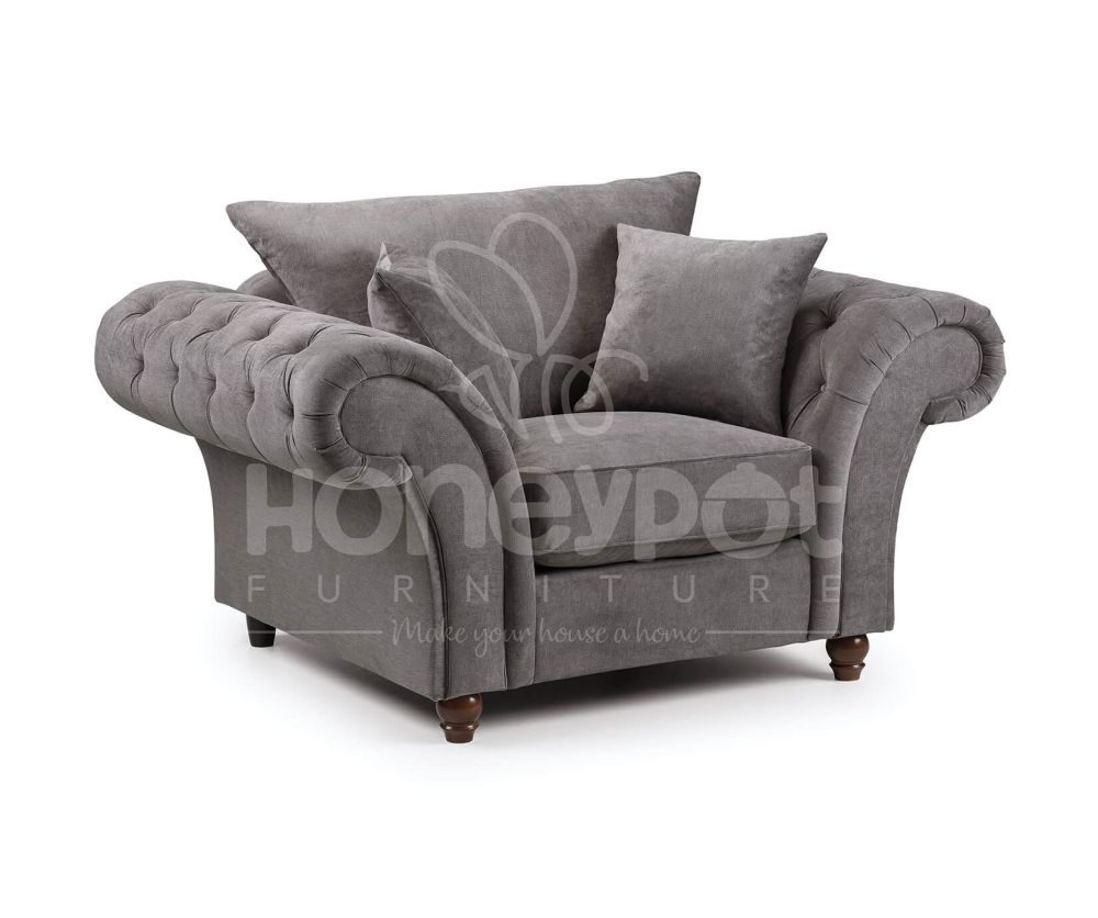 Windsor Fabric Armchair