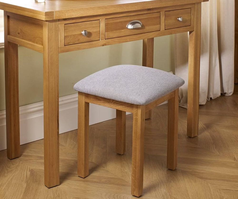 Birlea Furniture Woburn Oak Dressing Table Stool