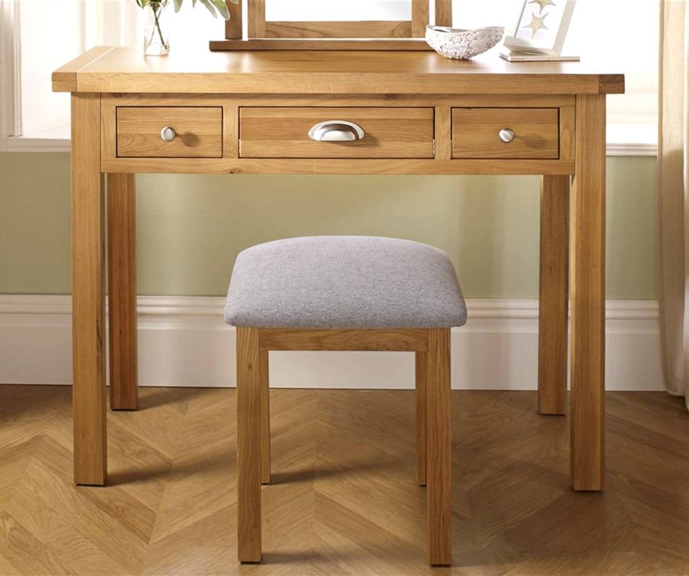 Birlea Furniture Woburn Oak Dressing Table Stool