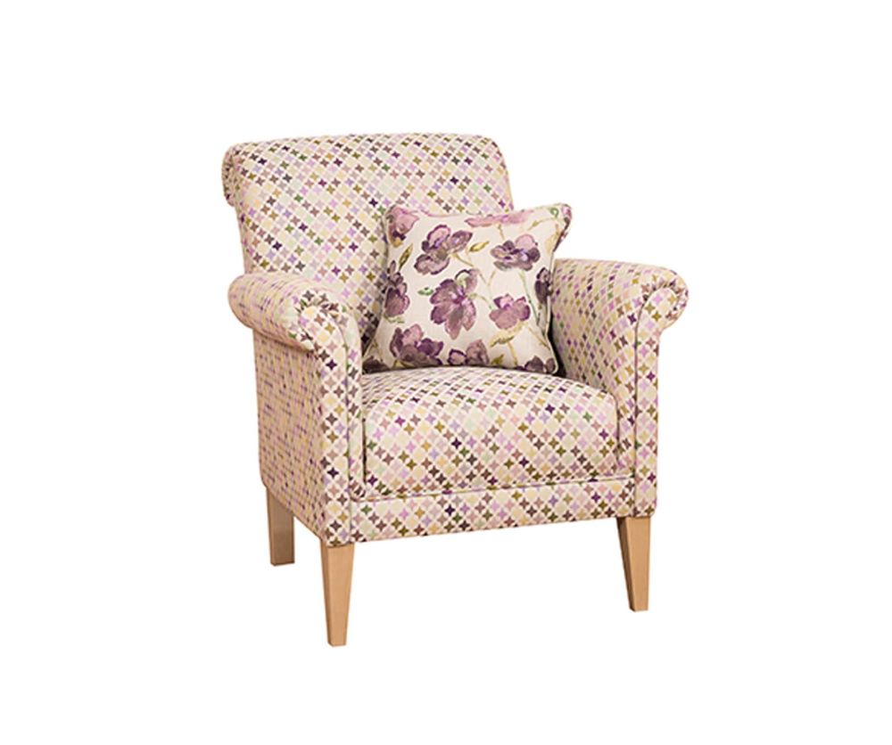 Buoyant Upholstery York Fabric Accent Chair
