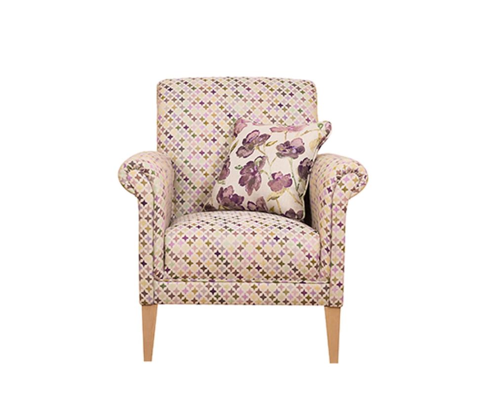 Buoyant Upholstery York Fabric Accent Chair