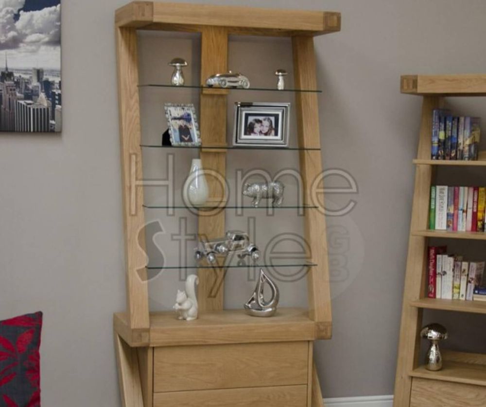 Homestyle GB Z Oak Designer Display Cabinet