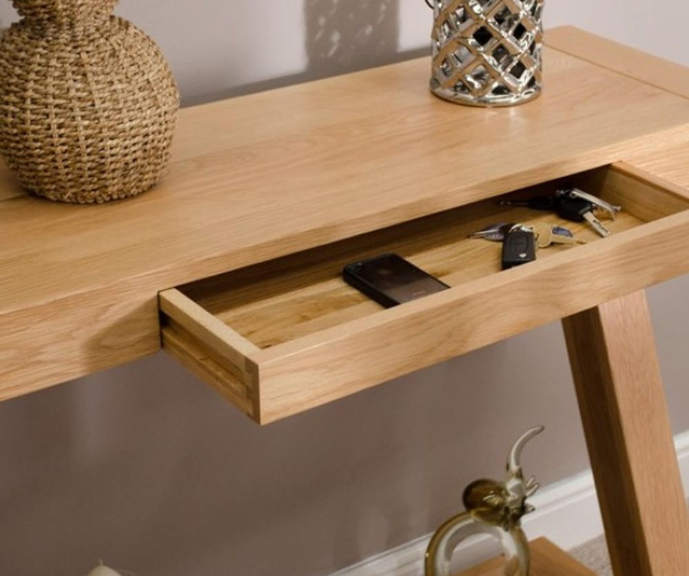 Homestyle GB Z Oak Designer Console Table