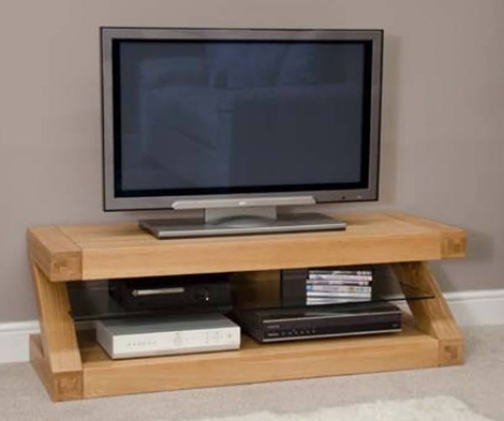 Homestyle GB Z Oak Designer Plasma TV Unit