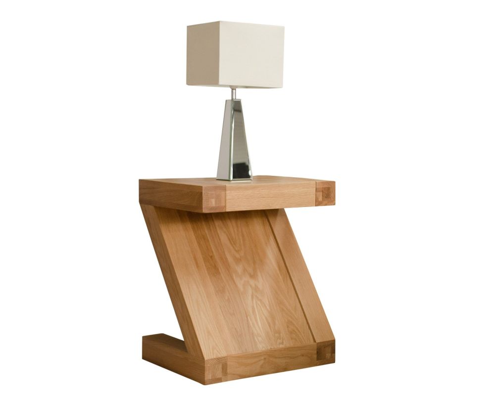 Homestyle GB Z Oak Designer Lamp Table