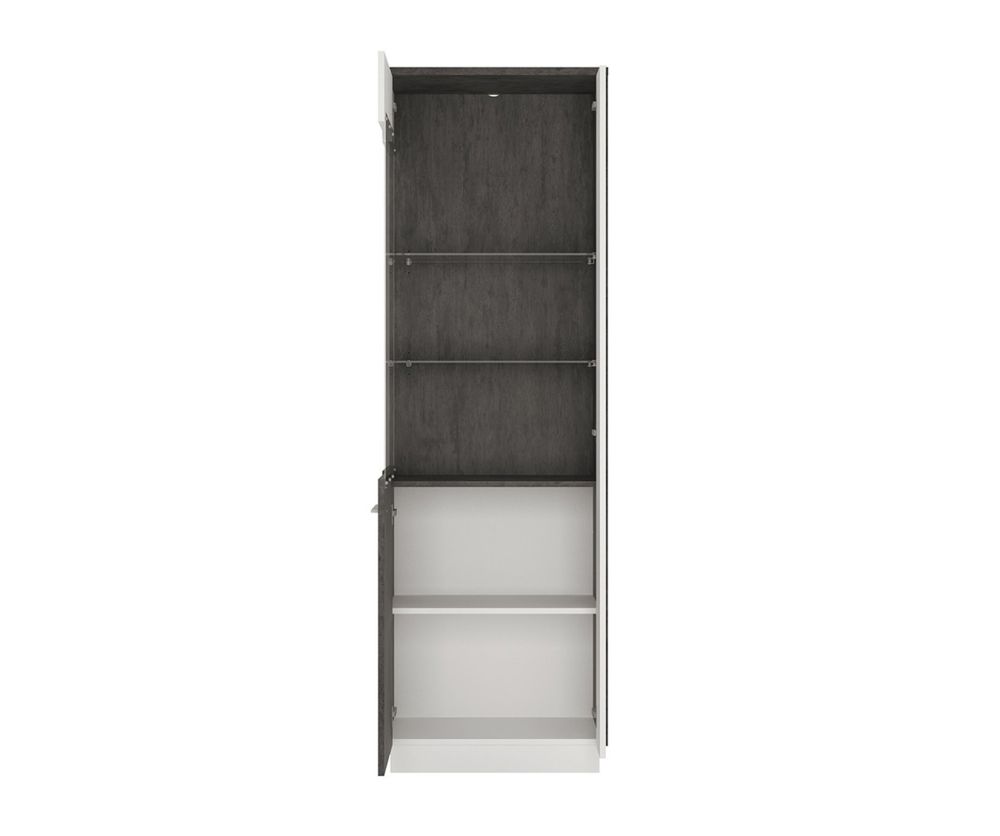 FTG Zingaro Tall Glazed Display Cabinet (LH)
